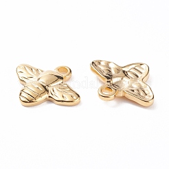 PVD Vacuum Plating 304 Stainless Steel Charms&nbsp;STAS-B024-03G