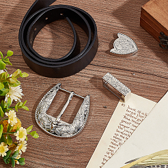 Belt Zinc Alloy Buckle Sets&nbsp;FIND-WR0011-02P