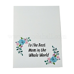 Mother's Day Gift Cards&nbsp;AJEW-E058-01D