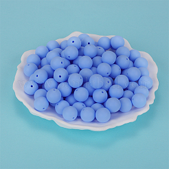 Round Silicone Focal Beads&nbsp;SI-JX0046A-105