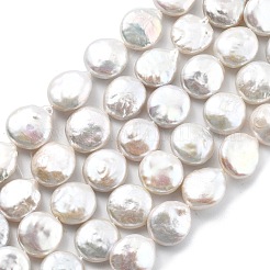 Natural Baroque Keshi Pearl Beads Strands&nbsp;PEAR-B004-16F-03A