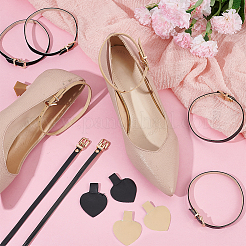 4 Bags 4 Styles PU Leather Shoelace&nbsp;FIND-PH0028-63
