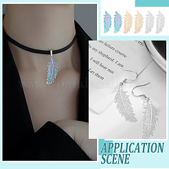 36Pcs 3 Styles 201 Stainless Steel Filigree Pendants&nbsp;STAS-WR0001-14
