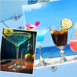 18Pcs Sea Animal Alloy Wine Glass Charms&nbsp;AJEW-SC0004-11