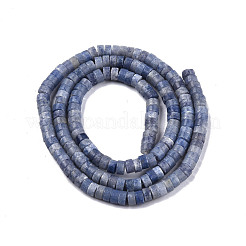 Dyed & Heated Natural Blue Aventurine Beads Strands&nbsp;G-N326-146-B01