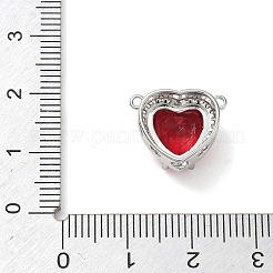 Brass Pave Cubic Zirconia Pendants&nbsp;KK-CBA74BF-01P