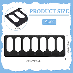 4Pcs Acrylic Bead Design Boards&nbsp;FIND-BC0013-08A