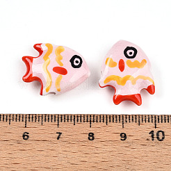 Handmade Porcelain Beads&nbsp;PORC-N009-08E