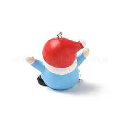 Christmas Theme Opaque Resin Pendants&nbsp;LS-RESI-I336-01P-09
