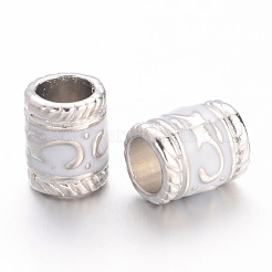 Enamel Alloy European Beads&nbsp;EA8640-4