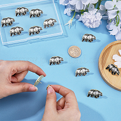 12Pcs Alloy Enamel Brooches&nbsp;JEWB-WR0001-13