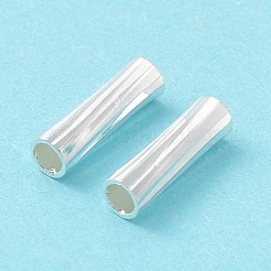 Rack Plating Brass Tube Beads&nbsp;KK-R149-02B-S
