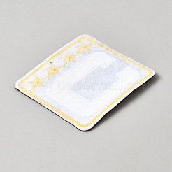 Computerized Embroidery Cloth Iron on/Sew on Patches&nbsp;PATC-WH0006-91B