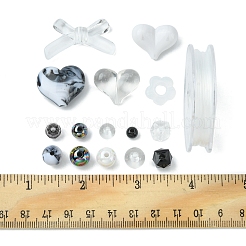 DIY Beaded Stretch Bracelet Making Kit&nbsp;DIY-FS0003-23