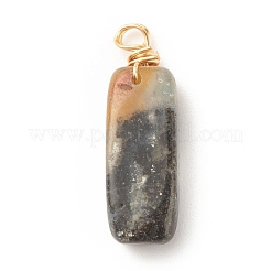 Natural Indian Agate Pendants&nbsp;PALLOY-JF01582-04