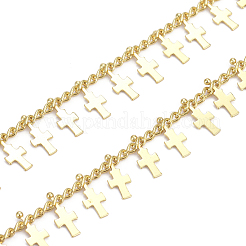 Handmade Brass Curb Chains&nbsp;CHC-E020-09G