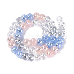 Electroplate Mixed Styles Glass Beads Strands&nbsp;EGLA-N022-17A-A02