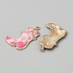 Alloy Enamel Pendants&nbsp;FIND-WH0816-126G