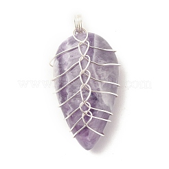 Natural Gemstone Pendants&nbsp;PALLOY-JF01384