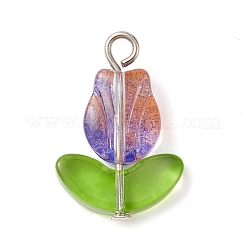 Glass Pendants&nbsp;PALLOY-JF02579-02
