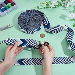 Arrows Polyester Ribbon&nbsp;OCOR-WH0105-119C