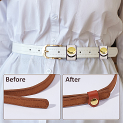 10Pcs 5 Colors PU Leather Belt Fixing Ring Buckle&nbsp;FIND-FH0017-67