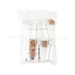 24Pcs 4 Styles Glass Jar Glass Bottles&nbsp;AJEW-FS0001-21