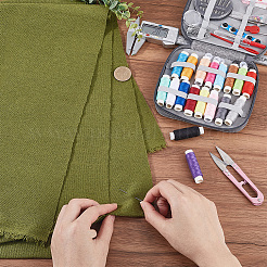 Rectangle Cotton Linen Fabric&nbsp;DIY-WH20001-58C