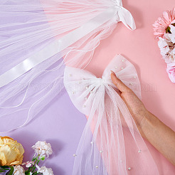 2Pcs 2 Styles Polyester Bridal Veils&nbsp;AJEW-TA0002-39