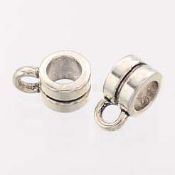Charm Carrier Drum Tibetan Silver Hangers&nbsp;AB636