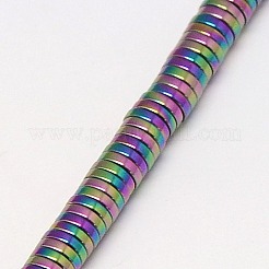 Electroplate Non-magnetic Synthetic Hematite Beads Strands&nbsp;G-J164A-2mm-03