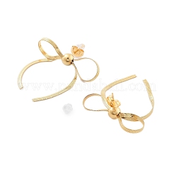 304 Stainless Steel Stud Earrings&nbsp;LS-EJEW-S226-04G-03