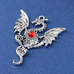 Tibetan Style Alloy Pendants&nbsp;PALLOY-O002-15A-AS