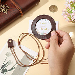 2Pcs Neck Wear Magnifying Glass&nbsp;AJEW-CA0005-27D