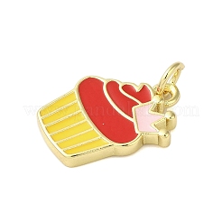 Rack Plating Brass Enamel Pendants&nbsp;KK-S372-03A-02