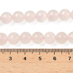 Natural Pink Mangano Calcite Beads Strands&nbsp;G-L505-09-8mm