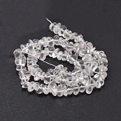Natural Quartz Crystal Chip Beads Strands&nbsp;X-G-E271-103