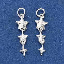 925 Sterling Silver Tassel Pendants&nbsp;STER-P071-09S