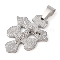 Non-Tarnish 304 Stainless Steel Pendants&nbsp;STAS-C103-02P-01