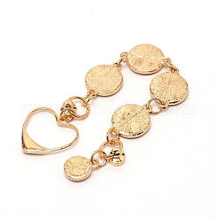 Alloy & Resin Link Chain for DIY Keychains&nbsp;MOBA-WH0003-24