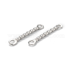 Tarnish Resistant 304 Stainless Steel Link Connectors&nbsp;STAS-Z034-18A-P