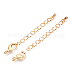 Brass Chain Extender&nbsp;KK-T074-61G-03