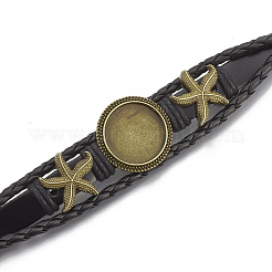Imitation Leather Bracelet Making&nbsp;MAK-R024-01