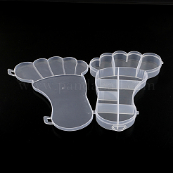 Foot Plastic Bead Storage Containers&nbsp;CON-Q023-22