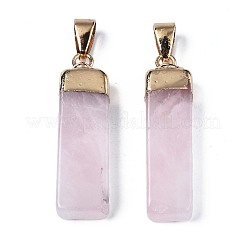Natural Rose Quartz Pendants&nbsp;LS-G-S359-313B