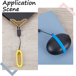 32Pcs 8 Colors Silicone Pendant&nbsp;FIND-GF0005-87B