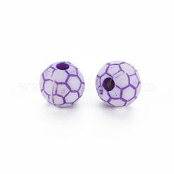 Craft Style Opaque Acrylic Beads&nbsp;MACR-T036-19