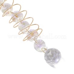 Glass Teardrop Window Hanging Suncatchers&nbsp;HJEW-JM04532