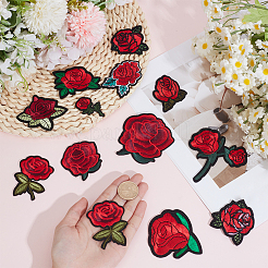 26Pcs 3 Styles Polyester Clothing Patches&nbsp;PATC-CY0001-52