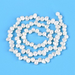 Natural Cultured Freshwater Pearl Bead Strands&nbsp;PEAR-N014-04O